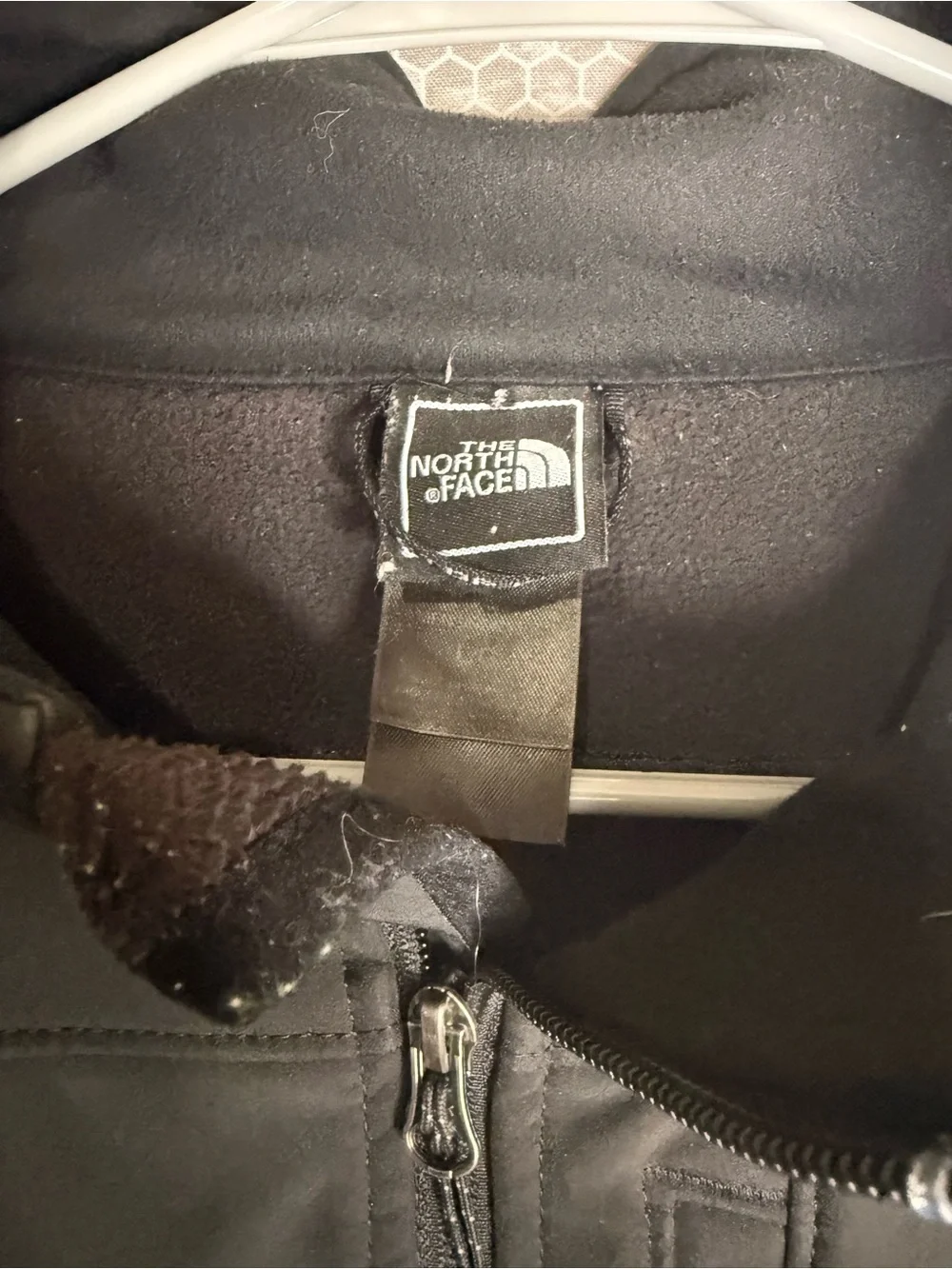 The North Face Mens Jacket Black Full Zip Coat Size Large
